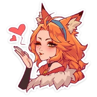 Telegram sticker ❤ Патрикеевна без надписей  @stickers_vk