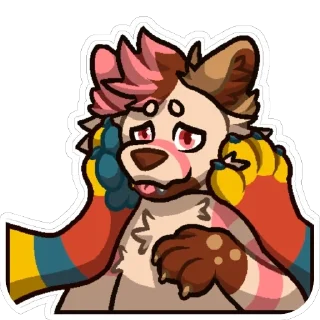 Video sticker 🫥 Electrofox gayness