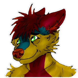 Telegram sticker 🫥 Electrofox gayness