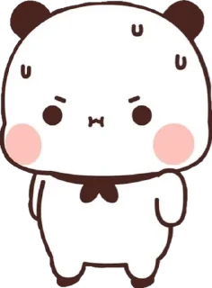 Telegram sticker 😠 🍩 kawaii 🍩