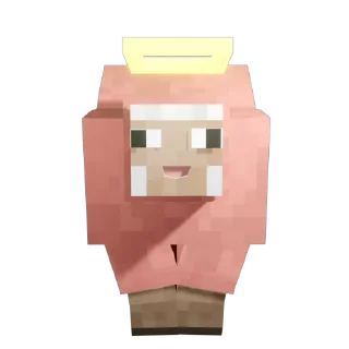 Telegram sticker 😇 Minecraft