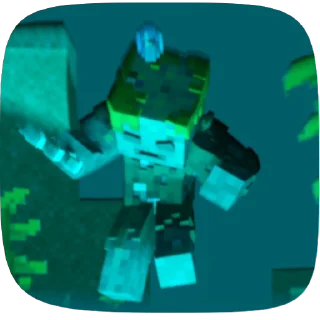Telegram sticker 😡 Minecraft