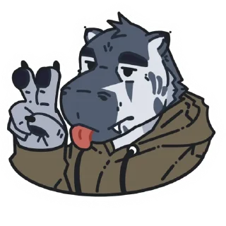 Sticker ✌️ Jay the Gorgonops