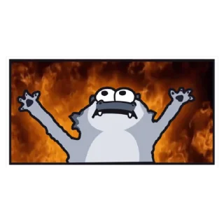 Telegram sticker 🔥 Jay the Gorgonops