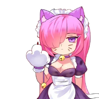 Telegram sticker 🖕 мяулетт от @yooshi69