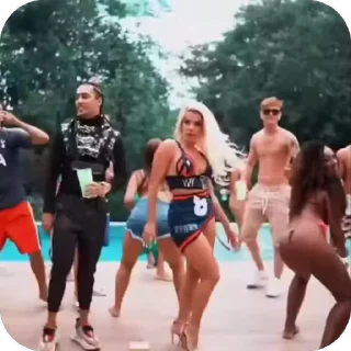 Video sticker 👩 @hotpop1