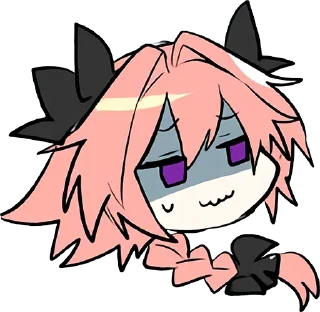 Video sticker 😰 astolfo 2 by: @sebitasUsU