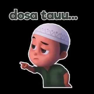 Телеграм стикер 👍 Meme nya nak pak budi