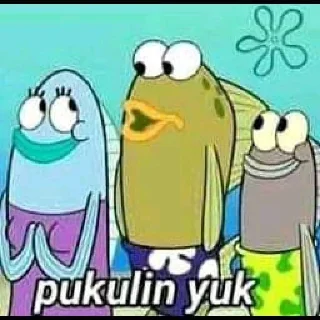 Video sticker 🖕 Meme nya nak pak budi