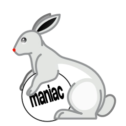 Sticker 🐇 Maniac @AdapterManiac @TgEmodziBot
