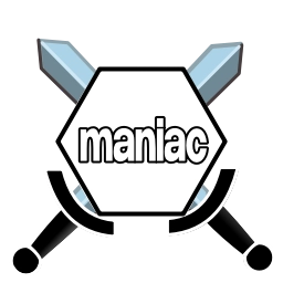 Sticker ⚔️ Maniac @AdapterManiac @TgEmodziBot