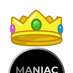 Sticker 🤩 Maniac @AdapterManiac @TgEmodziBot