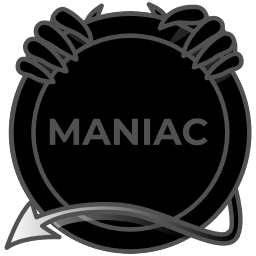 Sticker 🤩 Maniac @AdapterManiac @TgEmodziBot