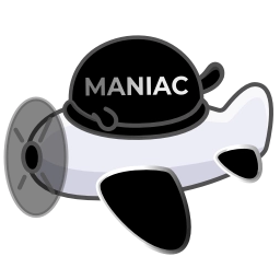 Sticker 🤩 Maniac @AdapterManiac @TgEmodziBot