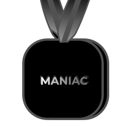 Sticker 🤩 Maniac @AdapterManiac @TgEmodziBot