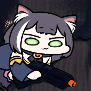 Video sticker 🔫 Karyl Cat Redraw Pt.2 @KarylCat