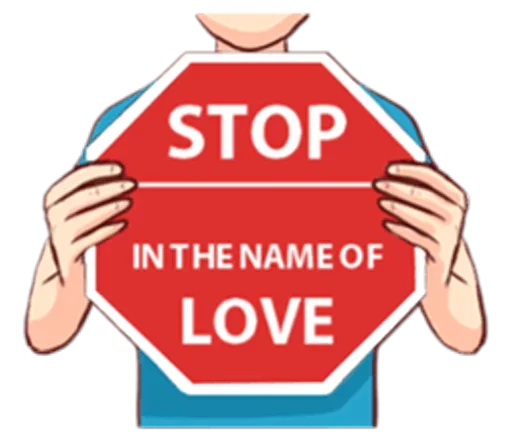 Telegram stiker ❤️ Unconditional @stickersb2b
