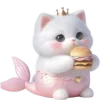 Sticker 🍔 Киса Русалочка @Nyasticks