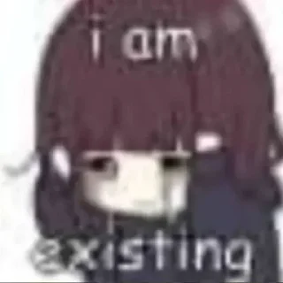 Video sticker ☹ I dont even know