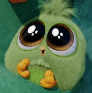 Telegram sticker 💛 - ᗷY @ahMshY 𓉮 . Baby Angry Birds