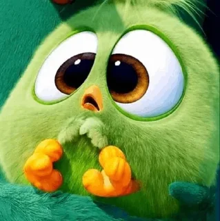 Telegram sticker 💛 - ᗷY @ahMshY 𓉮 . Baby Angry Birds