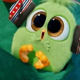 Telegram sticker 💛 - ᗷY @ahMshY 𓉮 . Baby Angry Birds