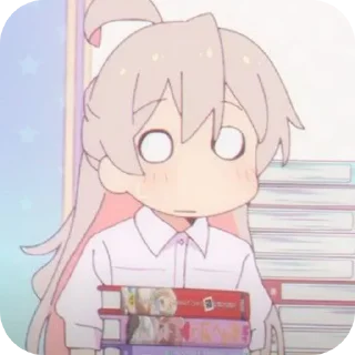 Telegram sticker 😨 Махиро Ояма