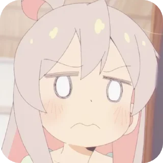 Telegram sticker 😡 Махиро Ояма