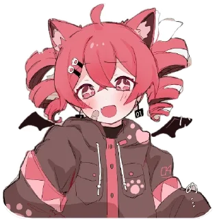 Telegram sticker 👄 Kasane Teto