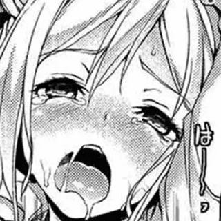 Telegram sticker ❤️ ahegao girls