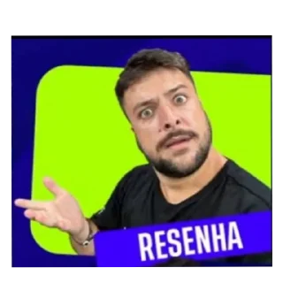 Sticker 😀 Liga da resenha 01| By @faelgm