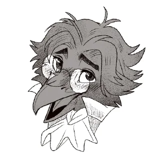 Telegram sticker 😳 Edgar Doré