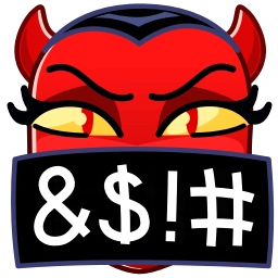 Sticker 🤬 Stkar - @eleei ↫