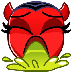 Sticker 🤮 Stkar - @eleei ↫