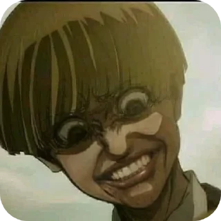 Telegram sticker 👄 attack on titan @lli_xlli