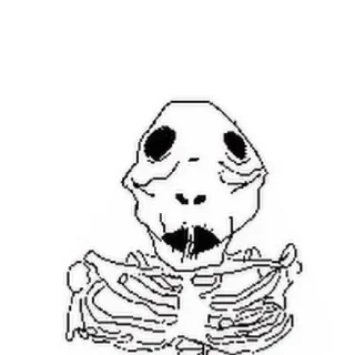 Telegram sticker 💀 Hamter