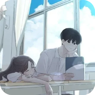 Video sticker ❤ @stickers_gifs_store aesthetic anime⚡
