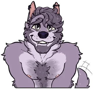 Telegram stiker 🥺 Violet Loup