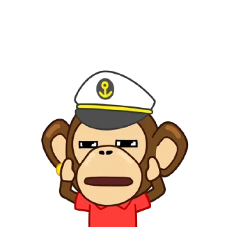 Video sticker 🤯 Ape Edition #171 @sticker_bot