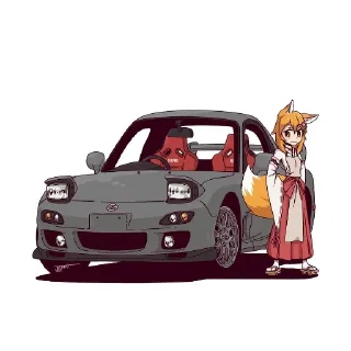 Telegram sticker 💪 Лисчк Снеко и ушастики-хвостатики 2