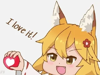 Video sticker 🌟 Лисчк Снеко и ушастики-хвостатики 2