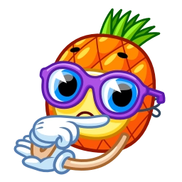 Telegram stiker 🤔 Pineapple