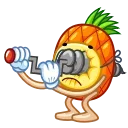 Video sticker 🤦‍♂️ Pineapple