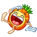 Sticker 😂 Pineapple