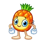 Video sticker 👋 Pineapple