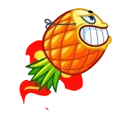 Video sticker 🚀 Pineapple