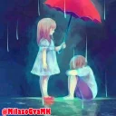 Telegram sticker 🌂 loves (o`zbekcha stickerlar)