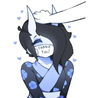 Telegram sticker 📖 Спуки милашка🩵