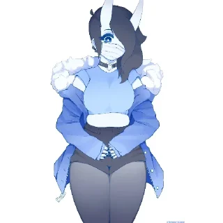 Telegram sticker 🐦 Спуки милашка🩵