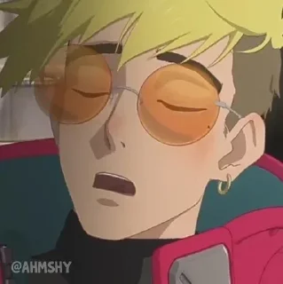 Video sticker 🍩 - ᗷY @ahMshY 𓉮 . Trigun